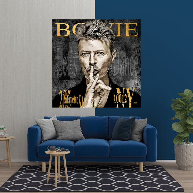 ChandelierDecor - David Bowie Singer Canvas Wall Art