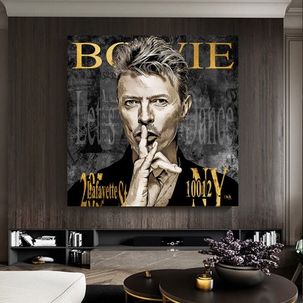 ChandelierDecor - David Bowie Singer Canvas Wall Art