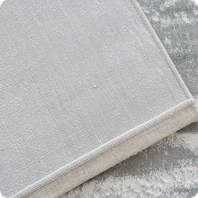 ChandelierDecor - Abstract Gray High Pile Tufted Rug