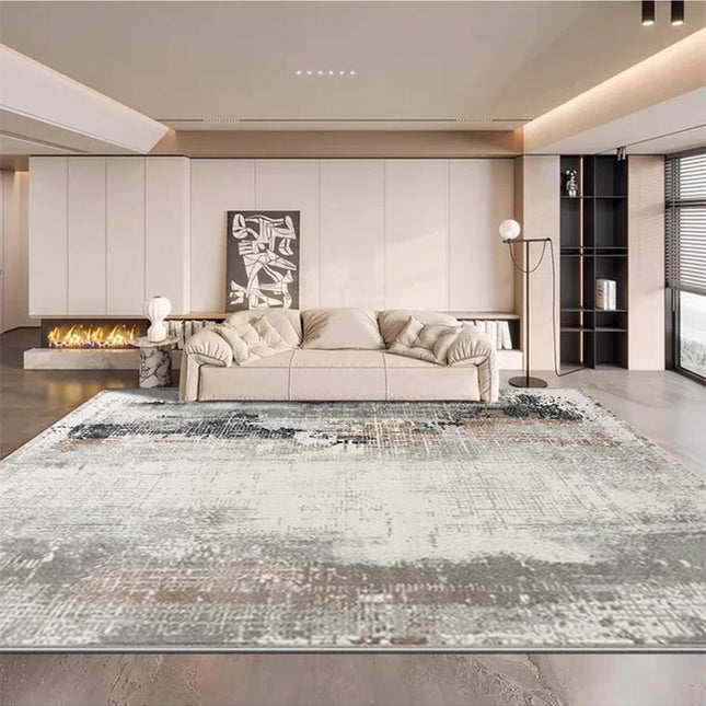 ChandelierDecor - Abstract Textures High Pile Tufted Rugs for Living Room
