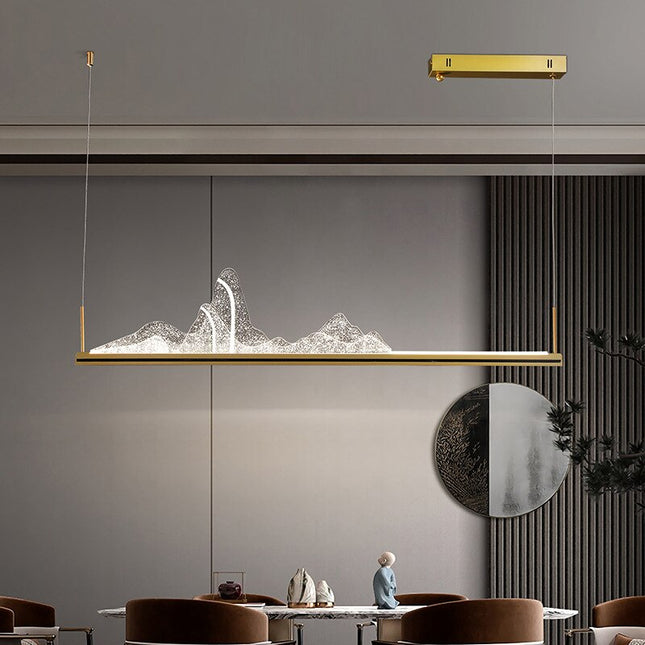 ChandelierDecor - Designer Acrylic Hill Chandelier for Stunning Lighting