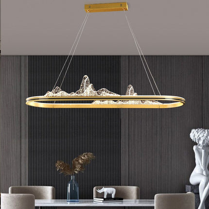 ChandelierDecor - Designer Acrylic Hill Chandelier for Stunning Lighting