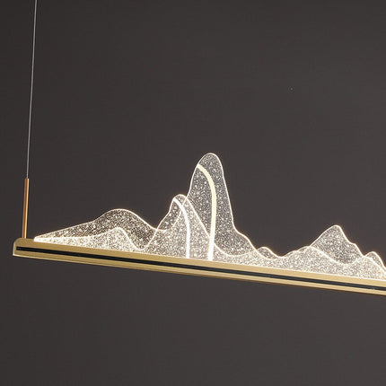 ChandelierDecor - Designer Acrylic Hill Chandelier for Stunning Lighting