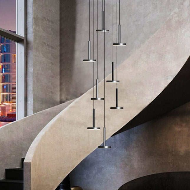 ChandelierDecor - Designer Arc Luxury Staircase Chandelier