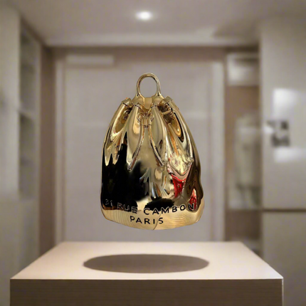 ChandelierDecor - Designer Bag Electroplated Resin Glass Sculpture