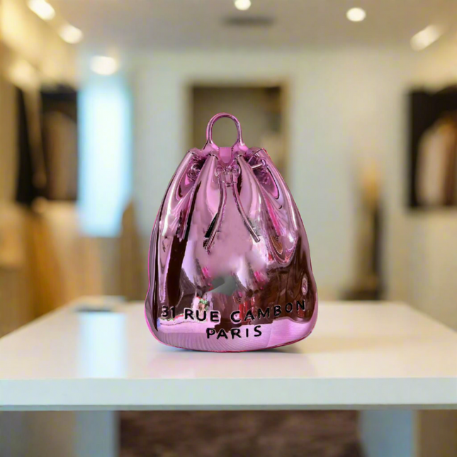 ChandelierDecor - Designer Bag Electroplated Resin Glass Sculpture