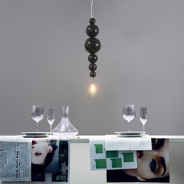 ChandelierDecor - Designer Glass Balls Chandelier: Elegant Lighting Fixture