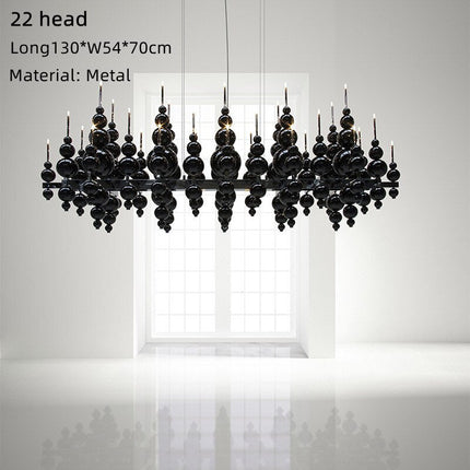 ChandelierDecor - Designer Glass Balls Chandelier: Elegant Lighting Fixture