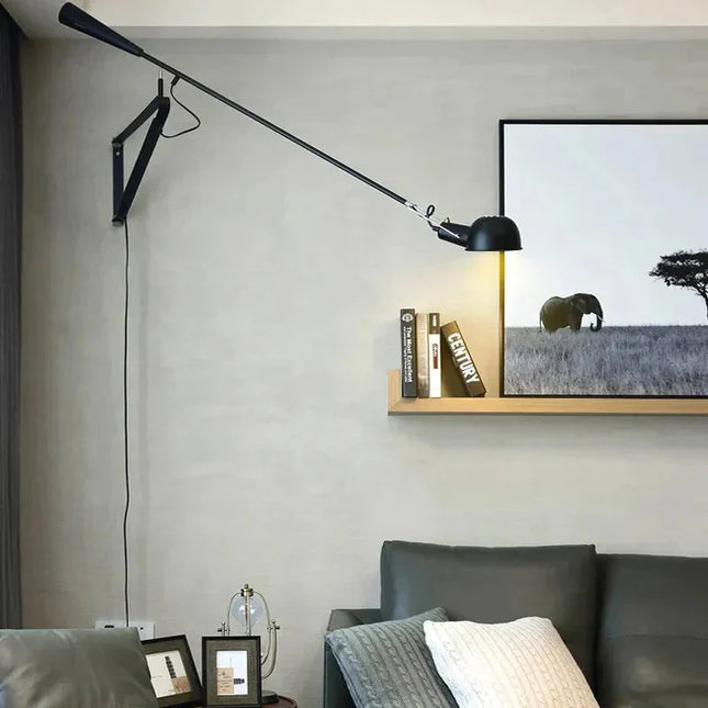 ChandelierDecor - Designer Long Arm Adjustable Long Pole Wall Light