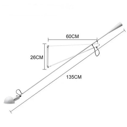 ChandelierDecor - Designer Long Arm Adjustable Long Pole Wall Light