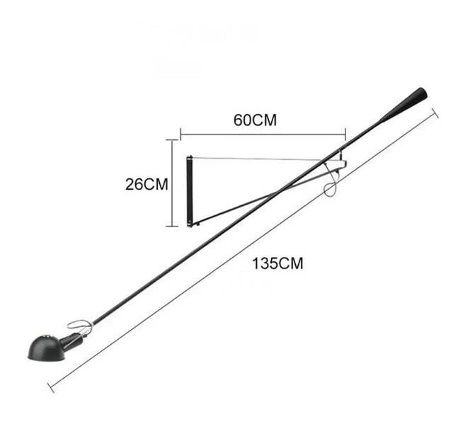 ChandelierDecor - Designer Long Arm Adjustable Long Pole Wall Light