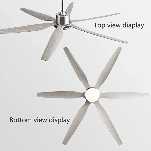 ChandelierDecor - Designer Six Leaves Strong Wind Ceiling Fan