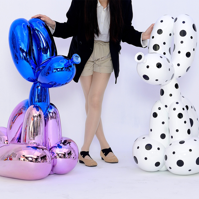 ChandelierDecor - Dog Electroplated Sculpture Statue