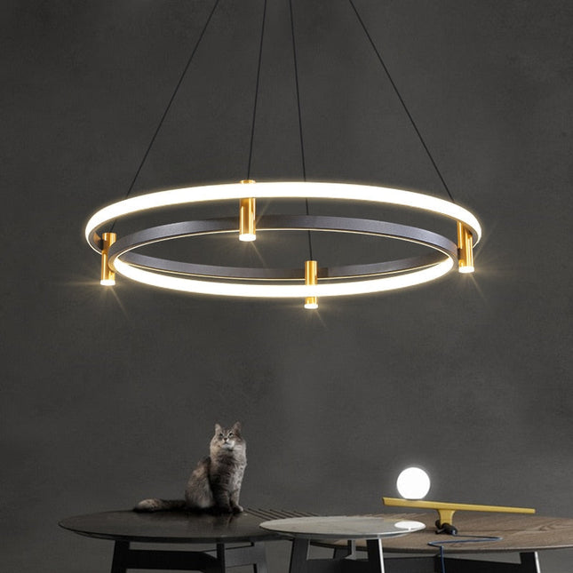 ChandelierDecor - Dual Ring LED Chandelier