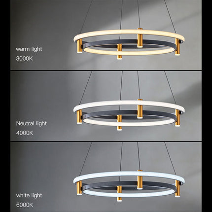 ChandelierDecor - Dual Ring LED Chandelier