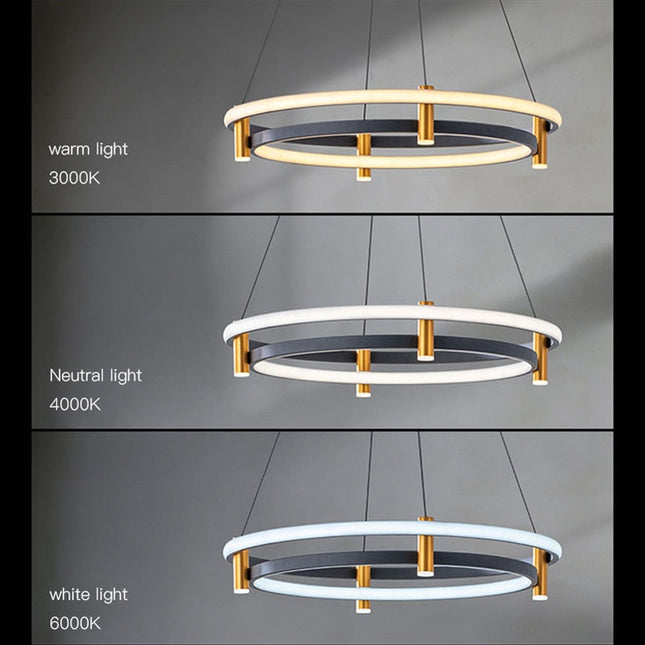 ChandelierDecor - Dual Ring LED Chandelier