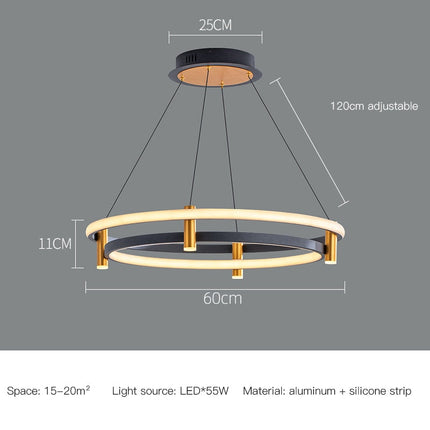 ChandelierDecor - Dual Ring LED Chandelier