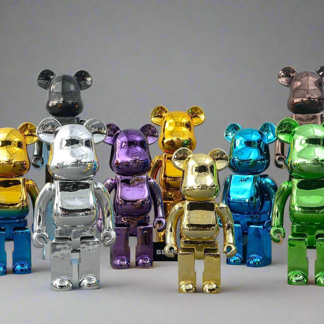 ChandelierDecor - Electroplating Multicolour Bearbrick Statue Large