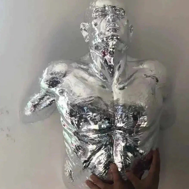 ChandelierDecor - Electroplated Model Man Art Sculpture Wall Decor