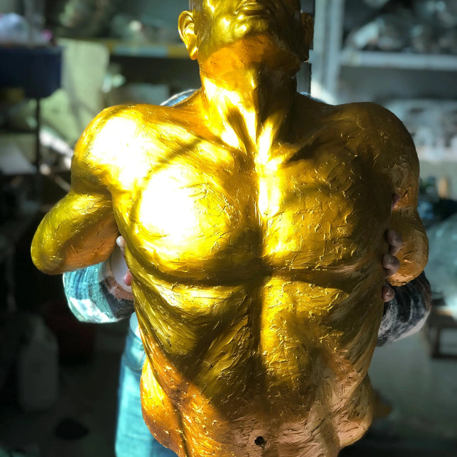 ChandelierDecor - Electroplated Model Man Art Sculpture Wall Decor