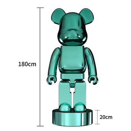 ChandelierDecor - Electroplating Multicolour Bearbrick Statue Large