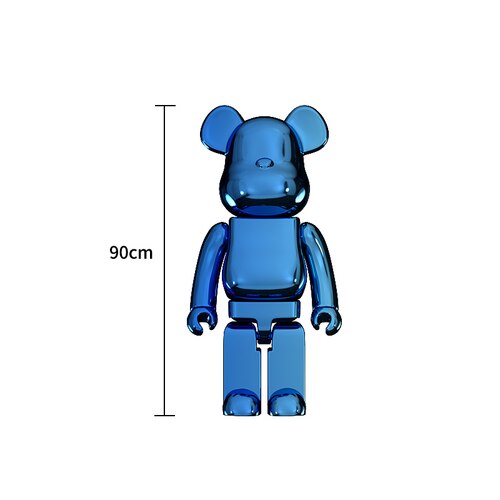 ChandelierDecor - Electroplating Multicolour Bearbrick Statue Large