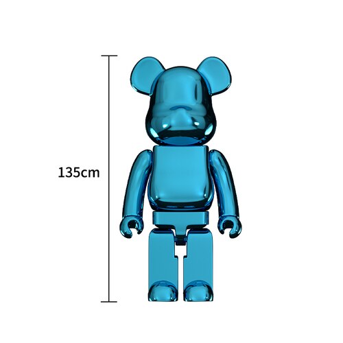 ChandelierDecor - Electroplating Multicolour Bearbrick Statue Large