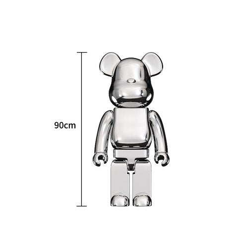 ChandelierDecor - Electroplating Multicolour Bearbrick Statue Large