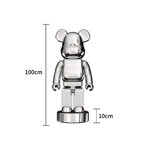 ChandelierDecor - Electroplating Multicolour Bearbrick Statue Large