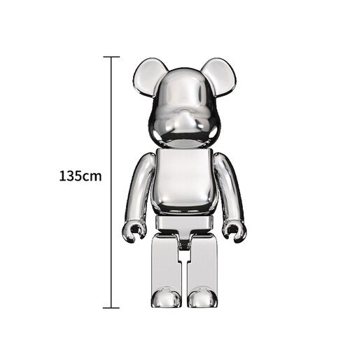 ChandelierDecor - Electroplating Multicolour Bearbrick Statue Large