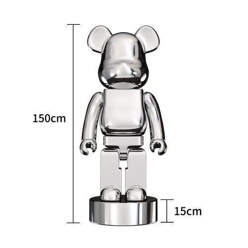 ChandelierDecor - Electroplating Multicolour Bearbrick Statue Large