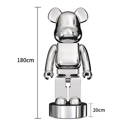 ChandelierDecor - Electroplating Multicolour Bearbrick Statue Large