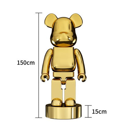 ChandelierDecor - Electroplating Multicolour Bearbrick Statue Large