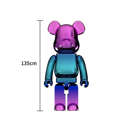 ChandelierDecor - Electroplating Multicolour Bearbrick Statue Large
