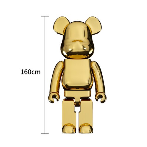 ChandelierDecor - Electroplating Multicolour Bearbrick Statue Large