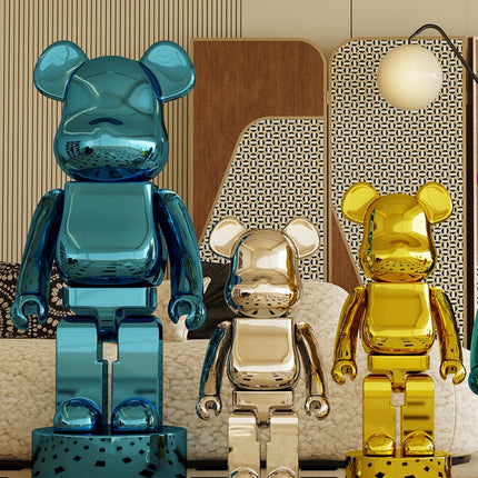 ChandelierDecor - Electroplating Multicolour Bearbrick Statue Large