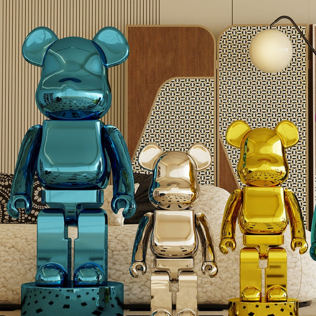 ChandelierDecor - Electroplating Multicolour Bearbrick Statue Large
