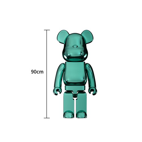ChandelierDecor - Electroplating Multicolour Bearbrick Statue Large