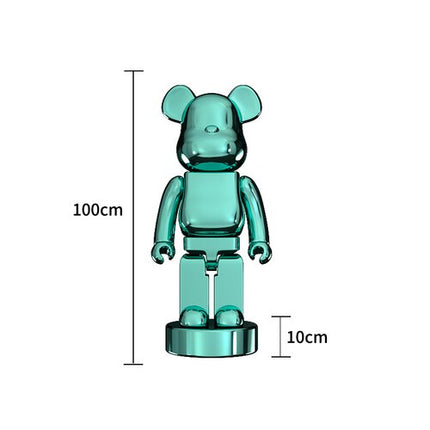 ChandelierDecor - Electroplating Multicolour Bearbrick Statue Large