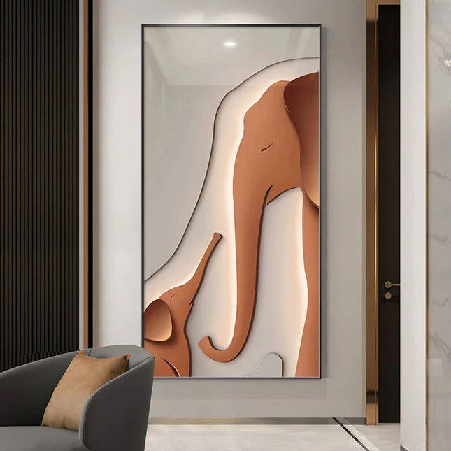 ChandelierDecor - Elephant Wall Lamp - LED Art Decoration for Home Decor