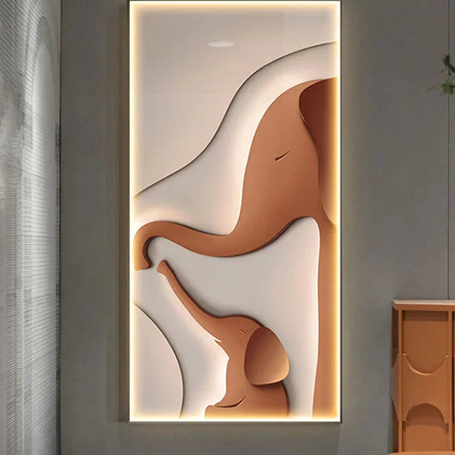 ChandelierDecor - Elephant Wall Lamp - LED Art Decoration for Home Decor