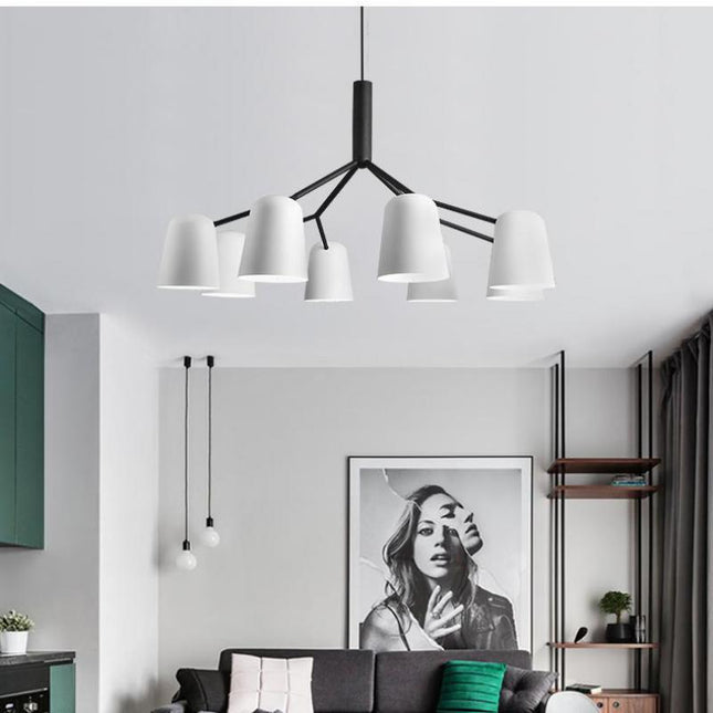 ChandelierDecor - Everly White Chandelier - Illuminate Your Space