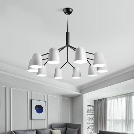ChandelierDecor - Everly White Chandelier - Illuminate Your Space