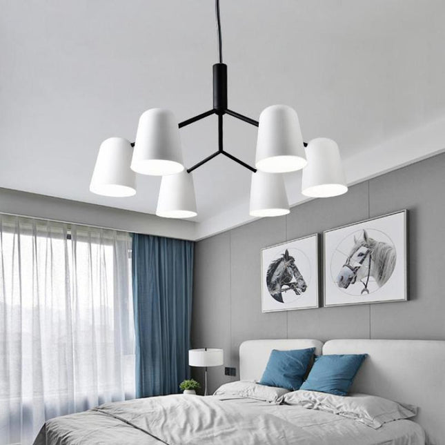 ChandelierDecor - Everly White Chandelier - Illuminate Your Space