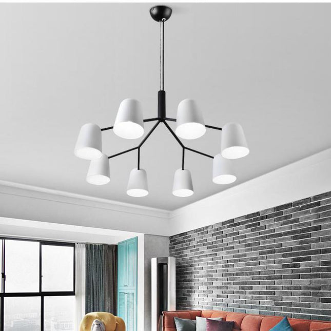ChandelierDecor - Everly White Chandelier - Illuminate Your Space
