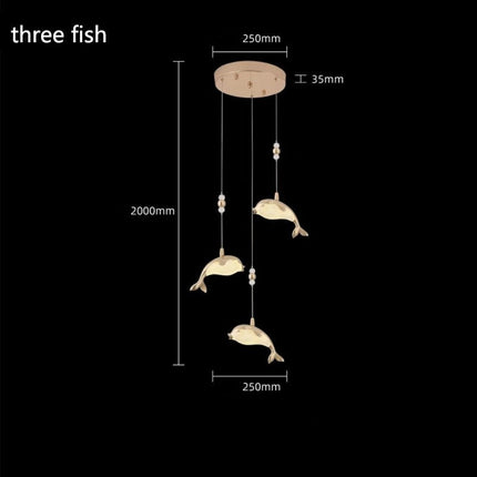 ChandelierDecor - Fish Pendant Chandelier Lighting