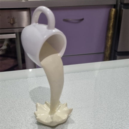 ChandelierDecor - Floating Coffee Cup Art Sculpture Ornament