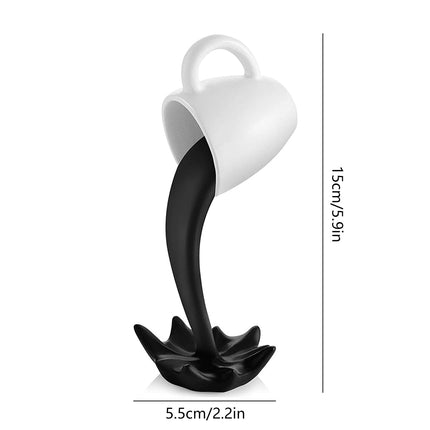 ChandelierDecor - Floating Coffee Cup Art Sculpture Ornament
