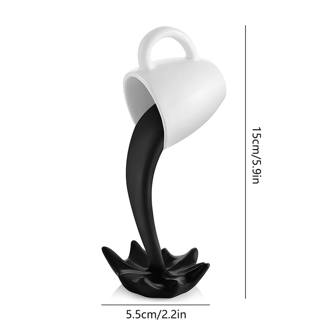 ChandelierDecor - Floating Coffee Cup Art Sculpture Ornament