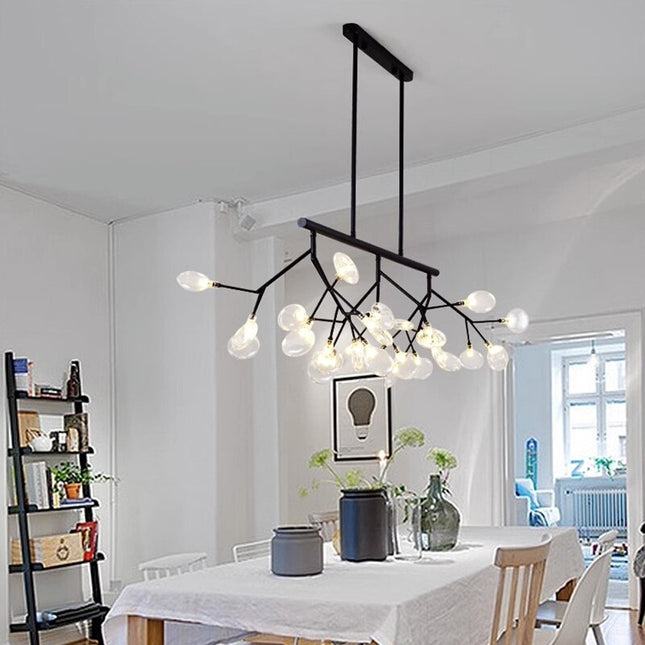 ChandelierDecor - Floral Branches Chandelier: Elegant and Decorative Lighting